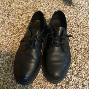 DR MARTENS 1461 low MONO BLACK